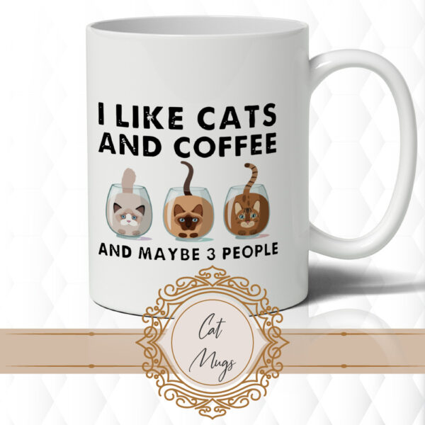 Cats And Coffee Mug